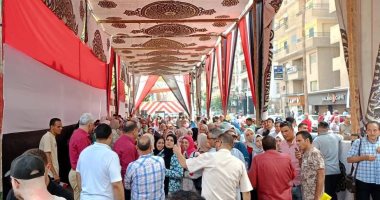 إقبال كثيف على لجان الشرقية فى ثانى أيام انتخابات مجلس الشيوخ.. صور