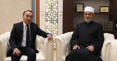 مفتي الجمهورية يستقبل سفير كازاخستان