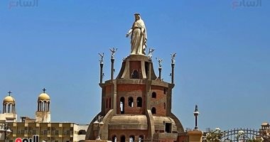 دير درنكة بأسيوط يفتح أبوابه استعدادا لصوم السيدة العذراء دير درنكة بأسيوط