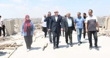 رئيس جامعة القناة: تقدم ملحوظ في إنشاء مبنى كلية الهندسة الجديد على مساحة 7800 متر