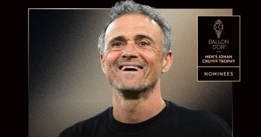لويس إنريكي المدير الفني لنادي باريس سان جيرمان 