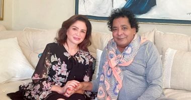 محمد منير مع إلهام شاهين