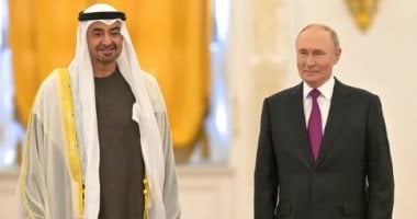 بوتين ومحمد بن زايد