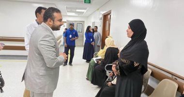 مدير الرعاية الصحية بالأقصر يتابع العمل بأقسام المجمع الطبى الدولى.. صور