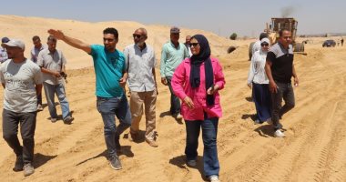 رئيس جهاز الشيخ زايد تتفقد مشروعات توسعات المدينة ومحطة الصرف الرئيسية