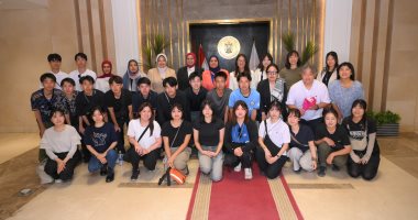 وزارة التضامن تستقبل وفداً طلابيا من اليابان وهيئة "جايكا "