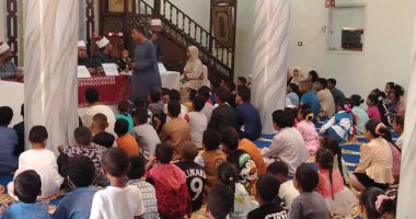 فعاليات لقاء الطفل بمسجد السيدة زينب بقرية المدامود برعاية أوقاف الأقصر.. صور