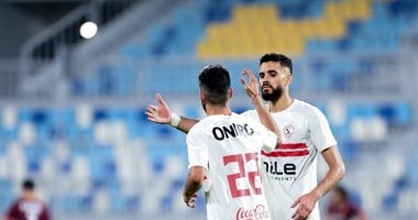 بنتايج يخضع لتأهيل إضافي في مران الزمالك استعدادًا للمقاولون محمود بنتايج لاعب الزمالك