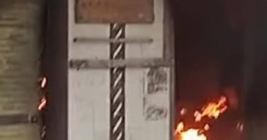 الحماية المدنية تسيطر على حريق بمحتويات محل زيوت شرق الإسكندرية