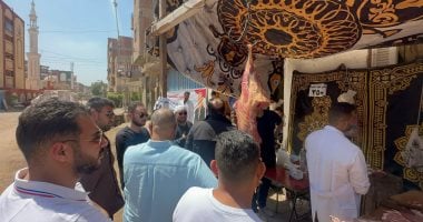 إطلاق مبادرة لبيع اللحوم البلدية الطازجة بأسعار مخفضة بـ 30% بمركز سمنود جانب من المبادرة