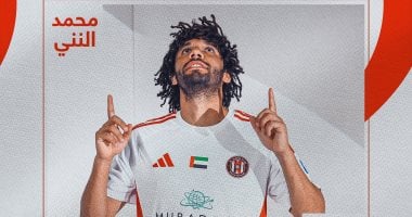 الننى يتوج رسميا بجائزة أفضل لاعب فى الدورى الإماراتى بتصويت الجمهور محمد النني