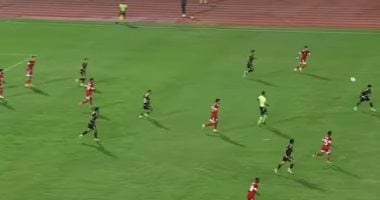 أحمد رضا يتقدم للأهلي أمام مودرن سبورت في الجولة الأولى للدوري الأهلي ومودرن سبورت