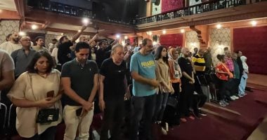 بدء مؤتمر المسرحيين بقيادة الدكتور أشرف زكى وناصر عبد المنعم.. صور مؤتمر المسرحيين