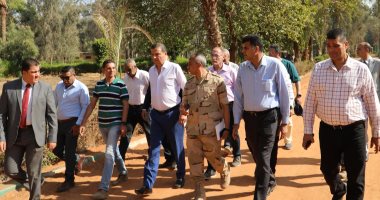 وزير الزراعة يتفقد أعمال التطوير بمحطة الزهراء للخيول