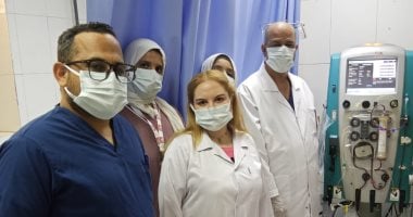مستشفى المنيرة ينجح فى عمل جلسات فصل البلازما تنقذ البصر وتعالج مرضى المناعة مستشفى المنيرة العام تنجح فى عمل جلسات فصل البلازما