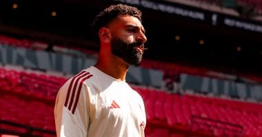 محمد صلاح يتفقد ملعب "ويمبلي" قبل لقاء كريستال بالاس ضد ليفربول.. فيديو محمد صلاح في ملعب ويمبلي