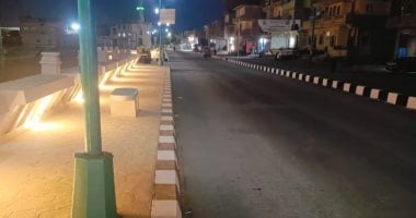 تطوير وتجميل كورنيش بحيرة قارون