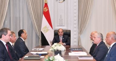 الرئيس السيسى يوجه بأهمية إتاحة البيانات والمعلومات للإعلام.. فيديو خلال الاجتماع