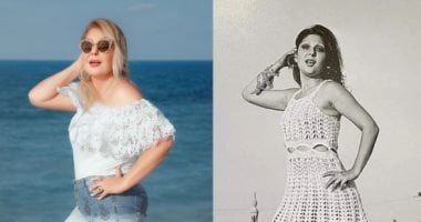 نادية الجندى بين الماضى والحاضر.. نفس الوقفة والرشاقة ولكن الاختلاف 50 عاما نادية الجندى