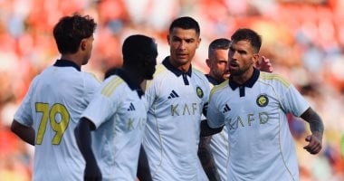 النصر يخسر أمام ألميريا وديا ورونالدو يسجل ثنائية.. فيديو رونالدو مع النصر