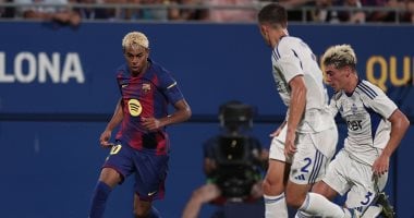 برشلونة يدك شباك كومو برباعية فى الشوط الأول بكأس خوان جامبر.. فيديو لامين يامال خلال اللقاء