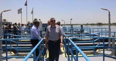 مشروعات حياة كريمة تغير الواقع فى مركز الصف.. أبرزها محطات صرف صحى المهندس عادل النجار محافظ الجيزة