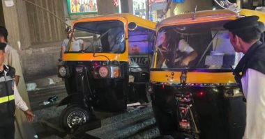 ضبط توك توك مخالف