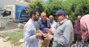 رئيس شركة الصرف بالإسكندرية يتفقد محطات العجمي لمتابعة كفاءة التشغيل