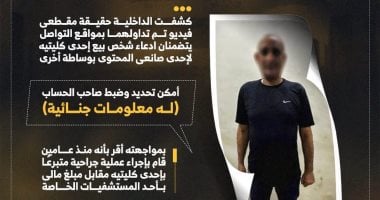 ادّعى بيع كليته لتيك توكر من أجل المشاهدات(انفوجراف)