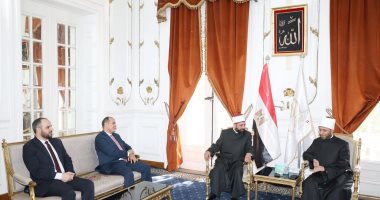 وزير الأوقاف يستقبل مفتى عام المملكة الأردنية الهاشمية لبحث أوجه التعاون المشترك وزير الأوقاف يستقبل مفتى عام المملكة الأردنية الهاشمية