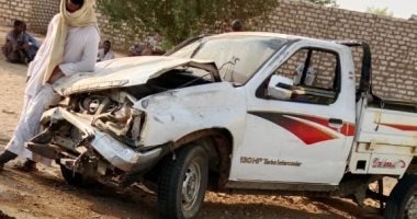 بعد مصرع شخص وإصابة 17.. أسماء ضحايا ومصابى حادث طريق وادى النقرة بأسوان جانب من الحادث