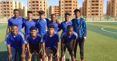 أبطال كرة القدم الخماسية فى مدينة الأقصر