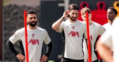 محمد صلاح.. تركيز وإصرار وتفاؤل فى ليفربول قبل ضربة بداية البريميرليج.. صور محمد صلاح في تدريبات ليفربول