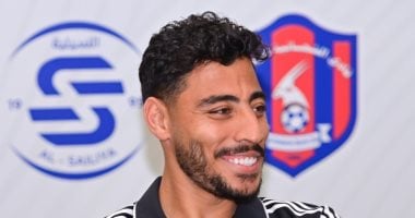 أكرم توفيق يقص شريط مشواره في الدوري القطري مع الشمال ضد الأهلي أكرم توفيق