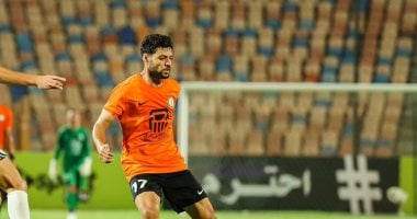 مصطفى شلبى في تشكيل البنك الأهلى الأساسى لمواجهة حرس الحدود مصطفى شلبى لاعب البنك الأهلي