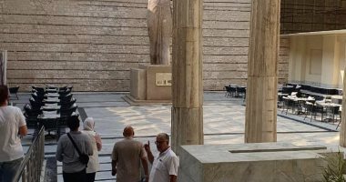 اللجنة العليا لبينالى الإسكندرية تدرس إقامة الفعاليات بالمواقع الأثرية