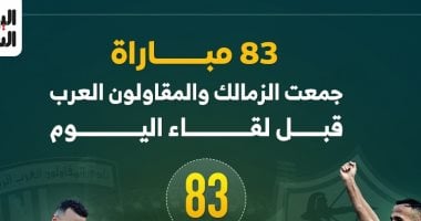 مواجهات الزمالك والمقاولون العرب