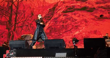 مروان بابلو يتألق فى مهرجان العلمين بحفل كامل العدد