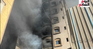 إخماد حريق داخل شقة سكنية فى الطالبية دون إصابات
