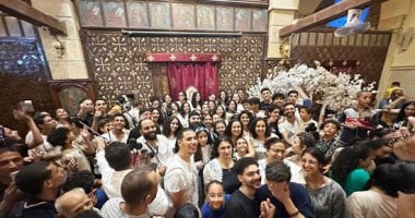 الآلاف يشاركون فى احتفالات صوم السيدة العذراء بكنيستها الأثرية بمسطرد مولد السيدة العذراء بكنيسة مسطرد