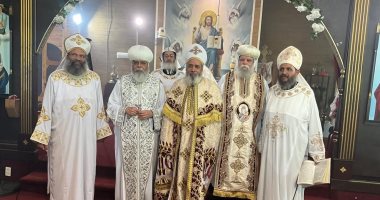 الكنيسة القبطية الأرثوذكسية ترسم  كاهنا جديدا 