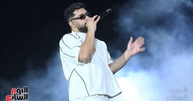 نجم الراب ليجي سي فى حفل مهرجان العلمين