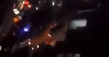  حادث مرورى بين سيارة أجرة وتروسيكل بالإسكندرية