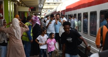 وزارة النقل تشغل القطار الخامس لتسهيل العودة الطوعية للأشقاء السودانيين.. صور تشغيل القطار الخامس لتسهيل العودة الطوعية للأشقاء السودانيين