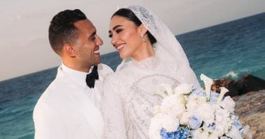زفاف أحمد الجندي.. أغسطس شهر السعادة لبطل الأولمبياد (صور) زفاف أحمد الجندى