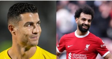 محمد صلاح يتفوق على رونالدو فى قائمة الأفضل بتاريخ الدوري الإنجليزي محمد صلاح وكريستيانو رونالدو