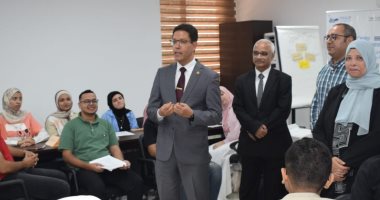 رئيس جامعة بنها يشهد فعاليات المبادرة الرئاسية "كن مستعدا"