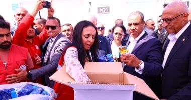 خلال تفقد المطبخ الانسانى والمركز اللوجستى بالعريش 