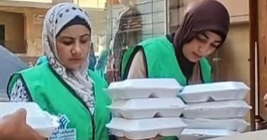 مؤسسة نبيل الكاتب الخيرية لتنمية المجتمع عضو التحالف الوطني توزع 2000 وجبة غذائية