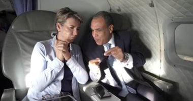 وزير الخارجية مع مذيعة سي إن إن 